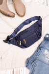 Quilted Belt Bag/Sling Bag