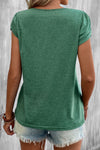 Charcoal Stappy V-Neck T-Shirt