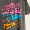 Country People Happy Face T-Shirt